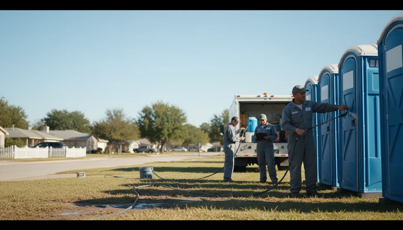 Long-Term Portable Toilet Rental in Bellwood, NE near me
